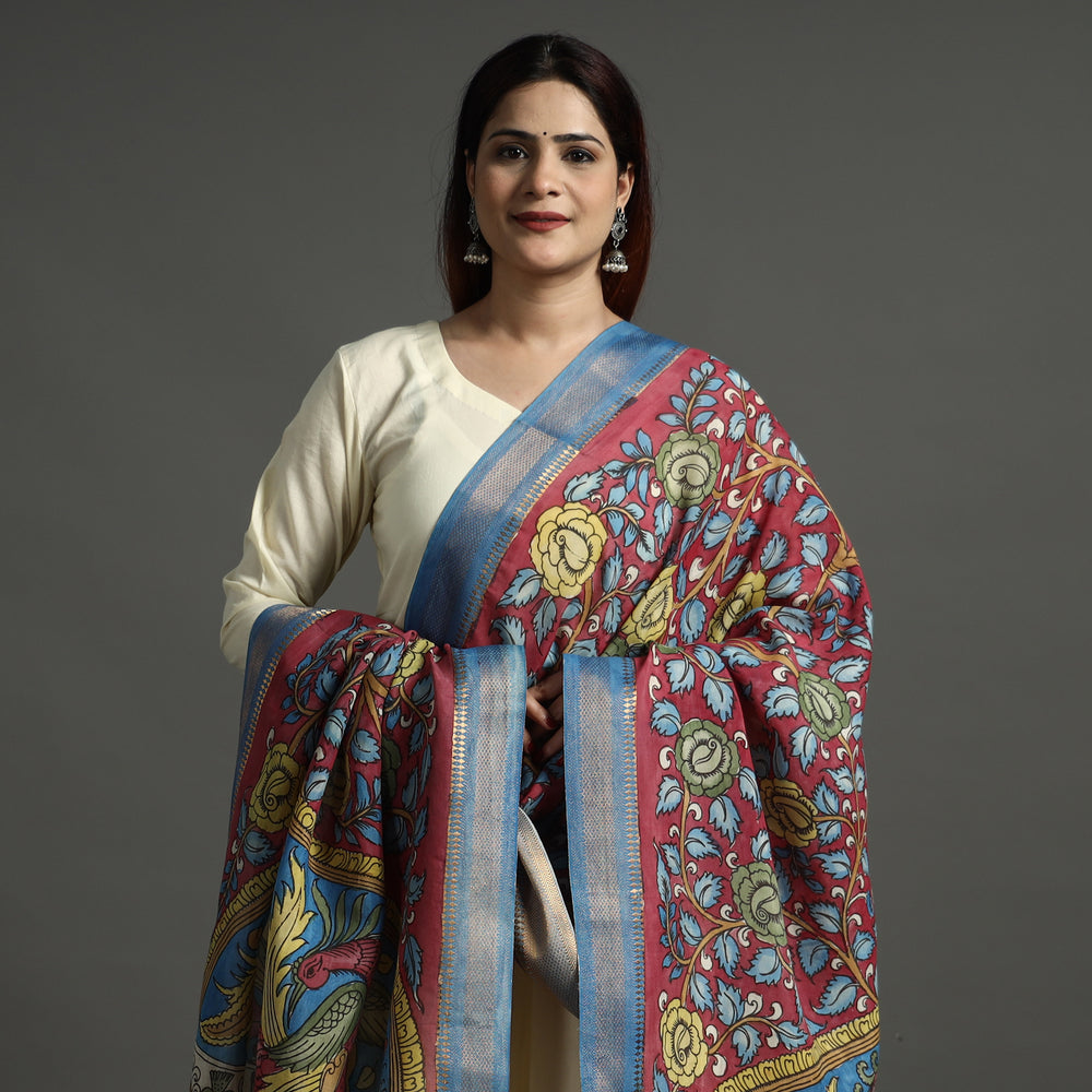 Kalamkari Handpainted Dupatta