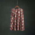 Bagru Hand Block Print Natural Dyed Cotton Wrap Around Skirt 12