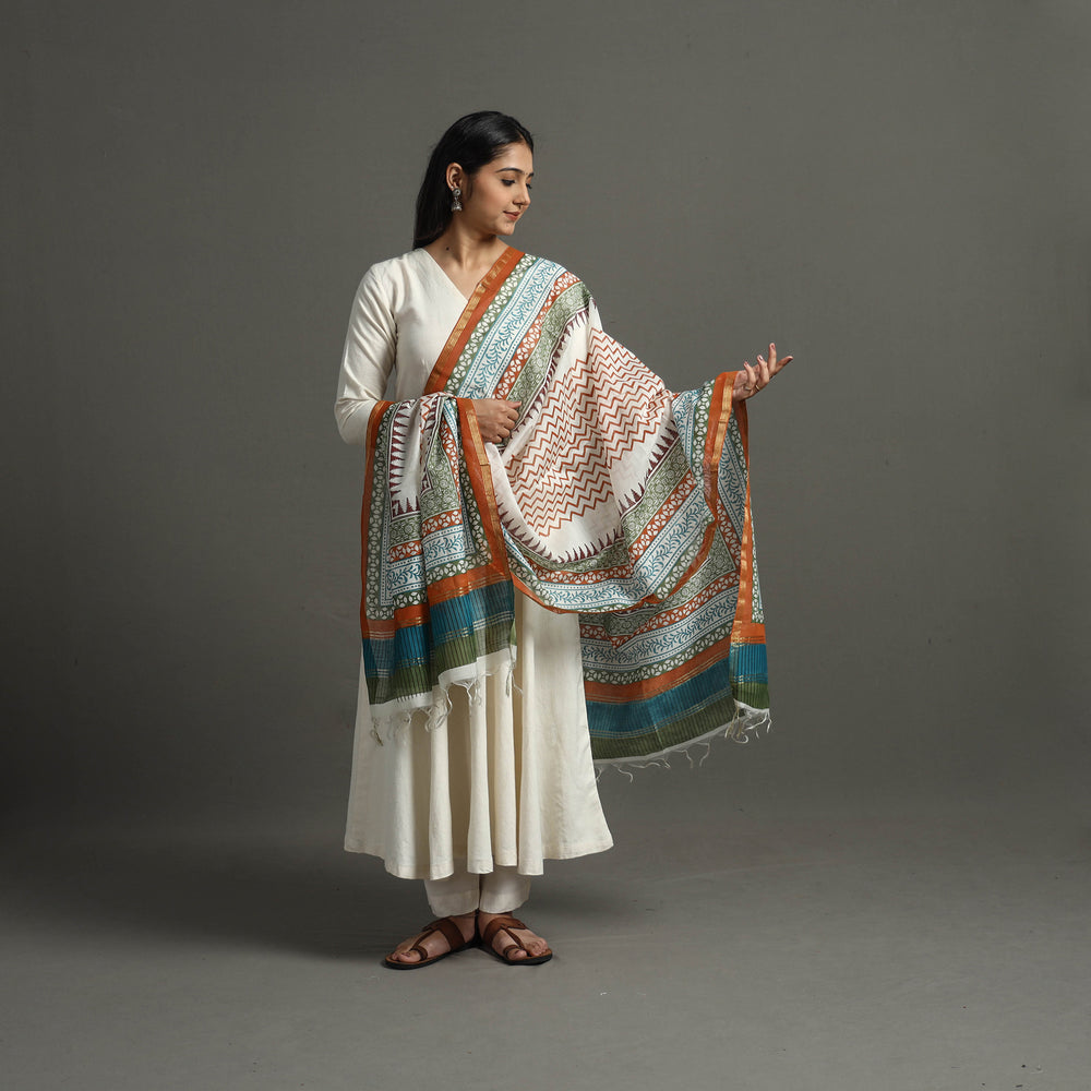 Sanganeri Dupatta 