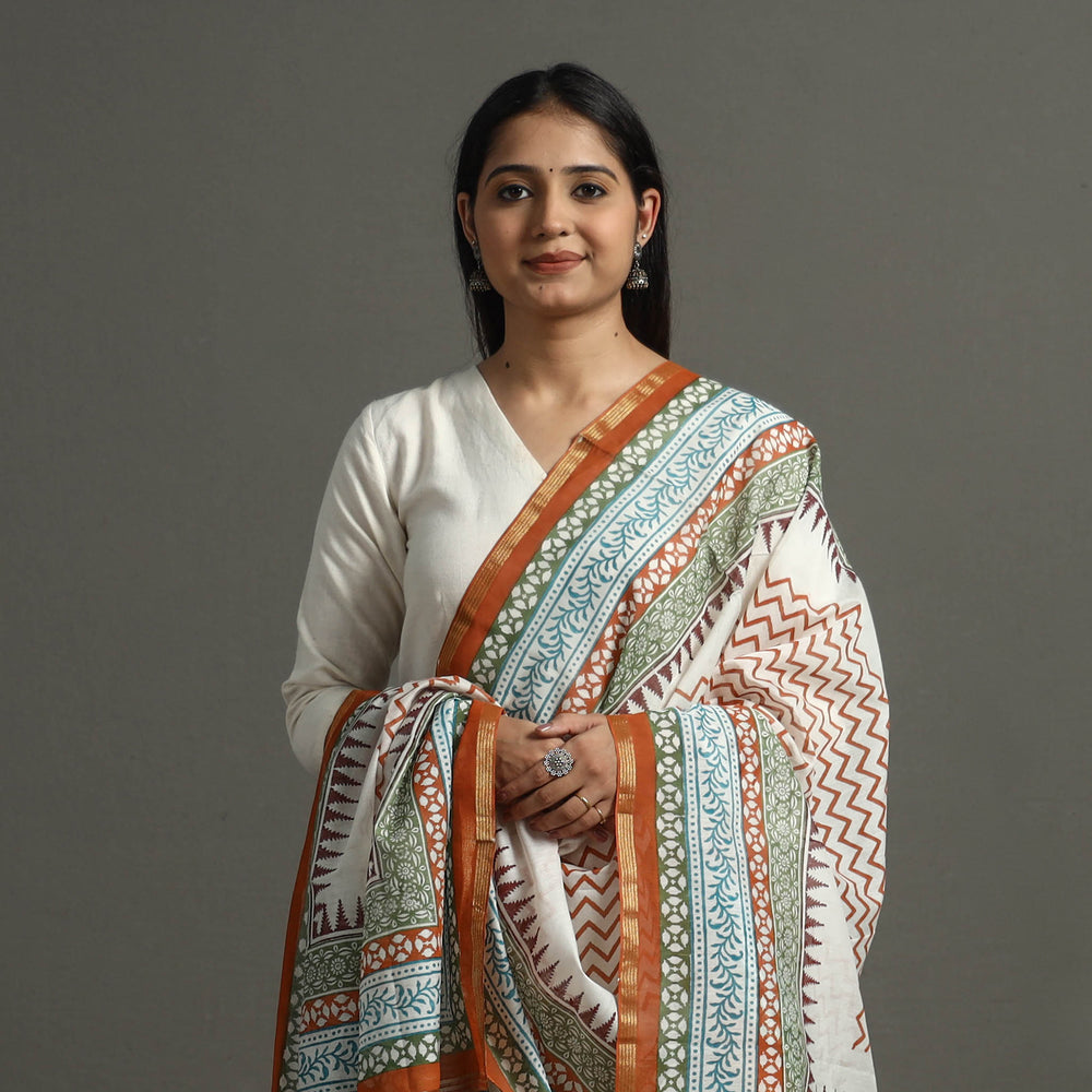 Sanganeri Dupatta 