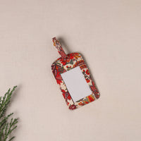 Floral Printed Handcrafted Luggage Tag 02