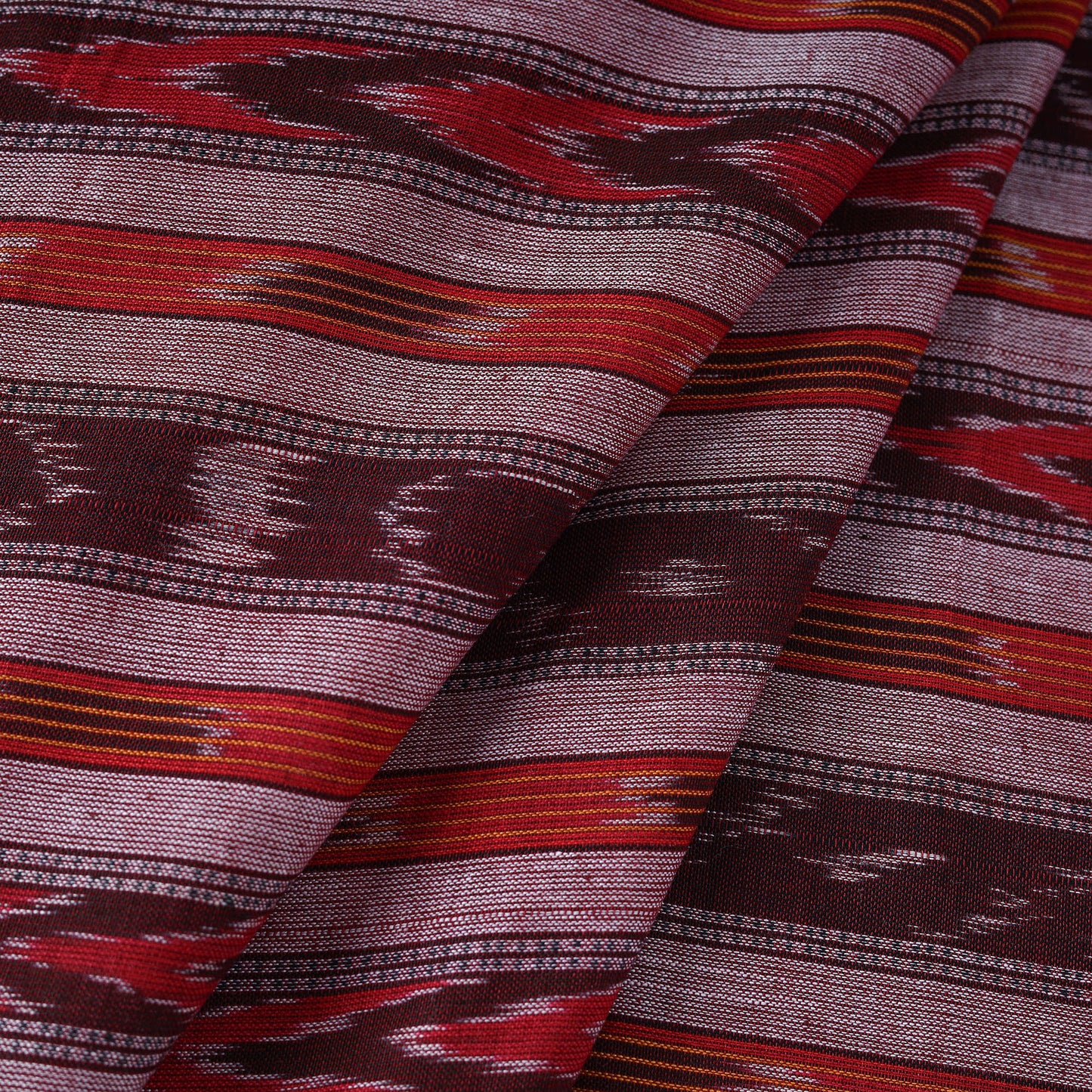 Multicolor - Sambalpuri Ikat Weave Handloom Cotton Fabric 01