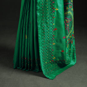 Hand Embroidered Silk Saree 62