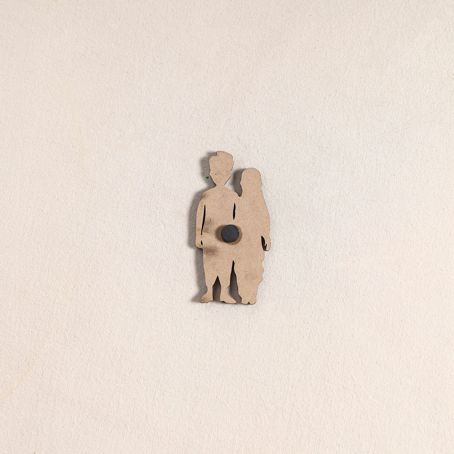 Marathi Couple Handpainted Fridge Magnet 48