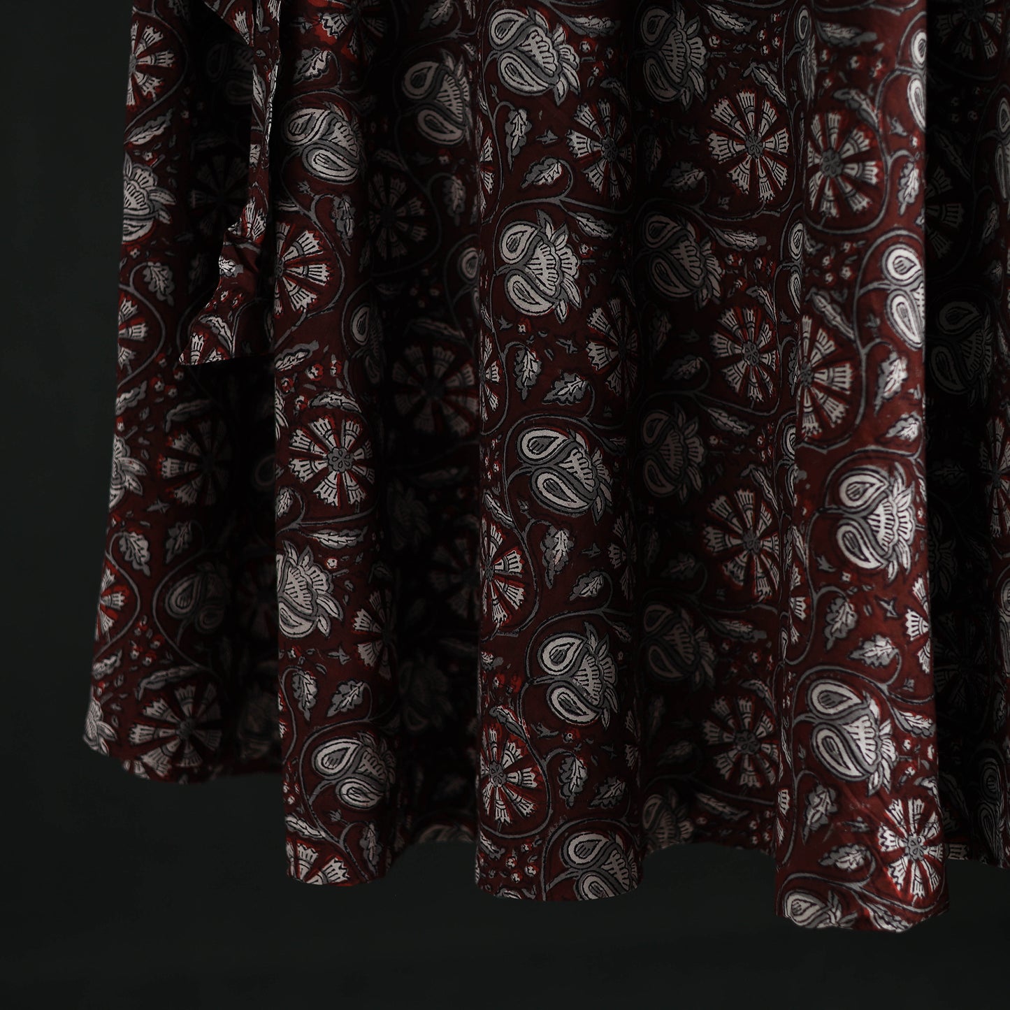 Bagru Hand Block Print Cotton Wrap Around Skirt 10
