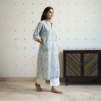 Sanganeri print Kurta