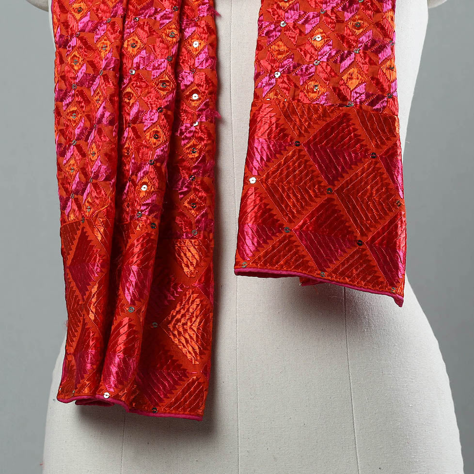 phulkari stole