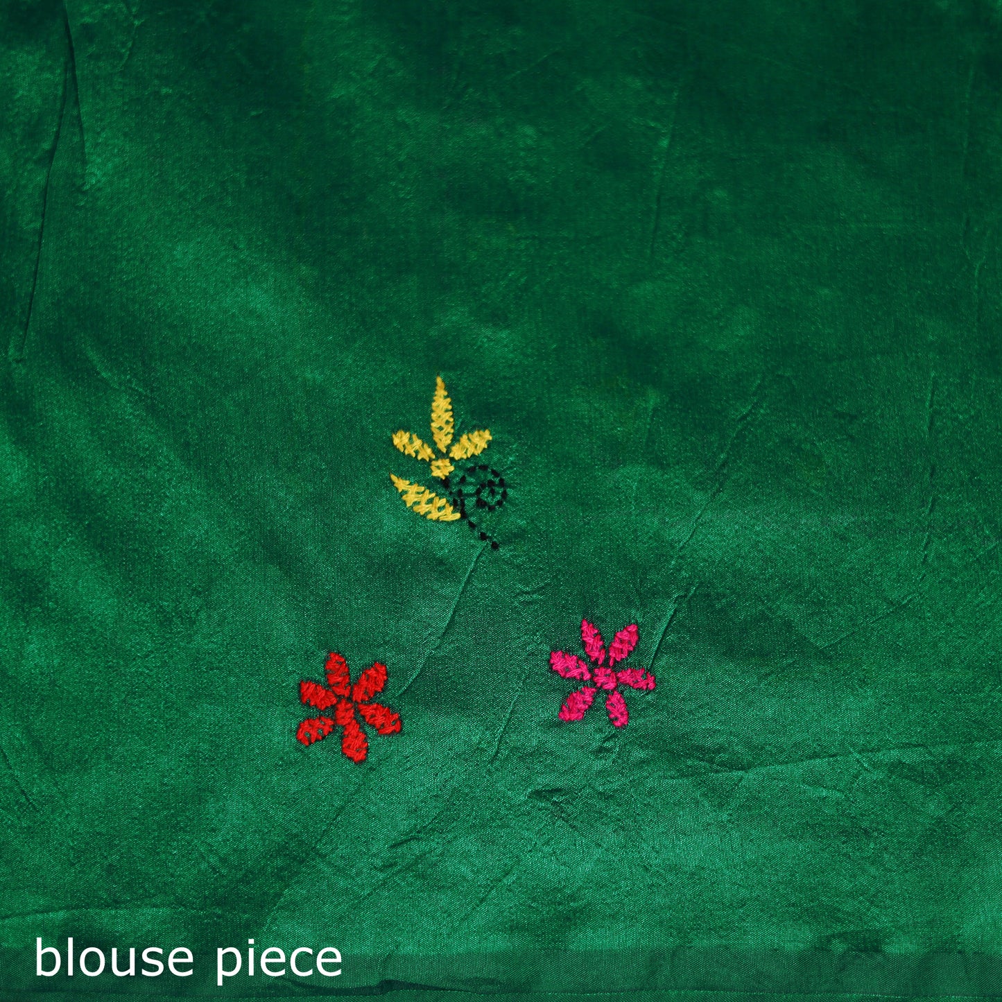 Hand Embroidered Silk Saree 62