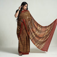 ajrakh saree