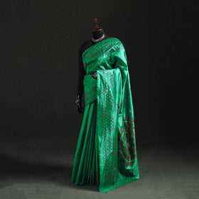 Hand Embroidered Silk Saree 63