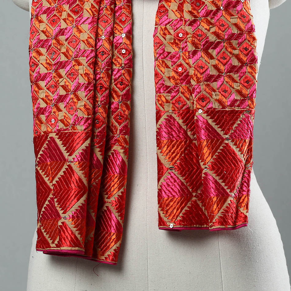 phulkari stole