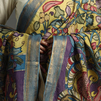 Kalamkari Handpainted Dupatta