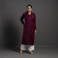 Manvi Plain Merino Woolen Kurta