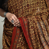 ajrakh saree