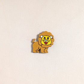 Lion Handpainted Fridge Magnet 51