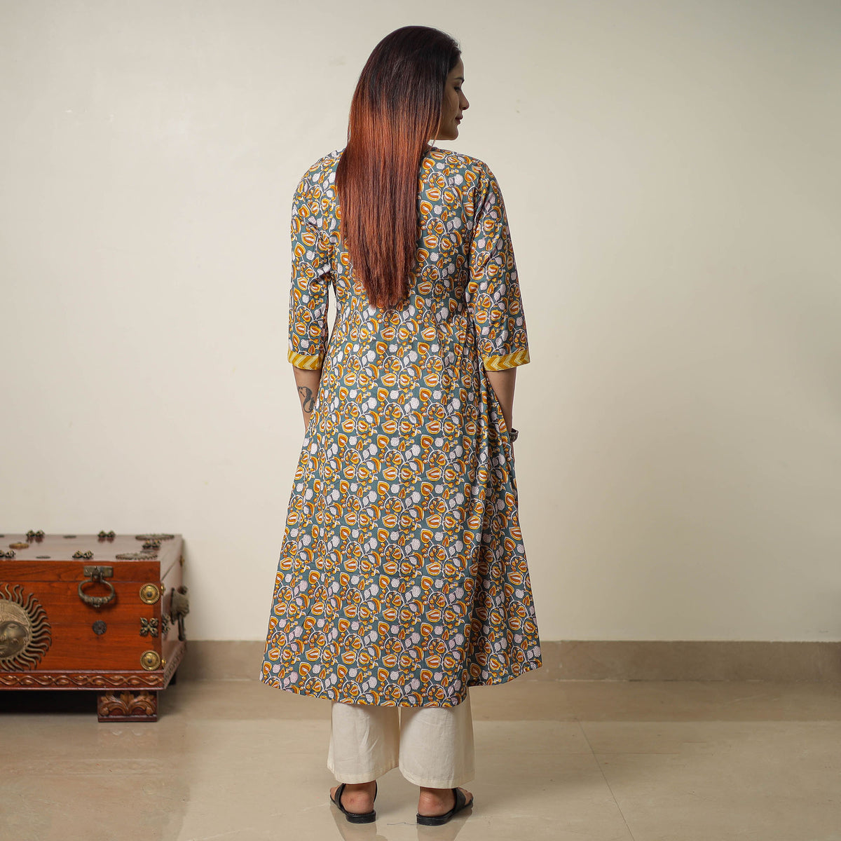 sanganeri printed kurta