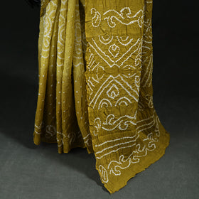 Kutch Bandhani Tie-Dye Cotton Saree 18