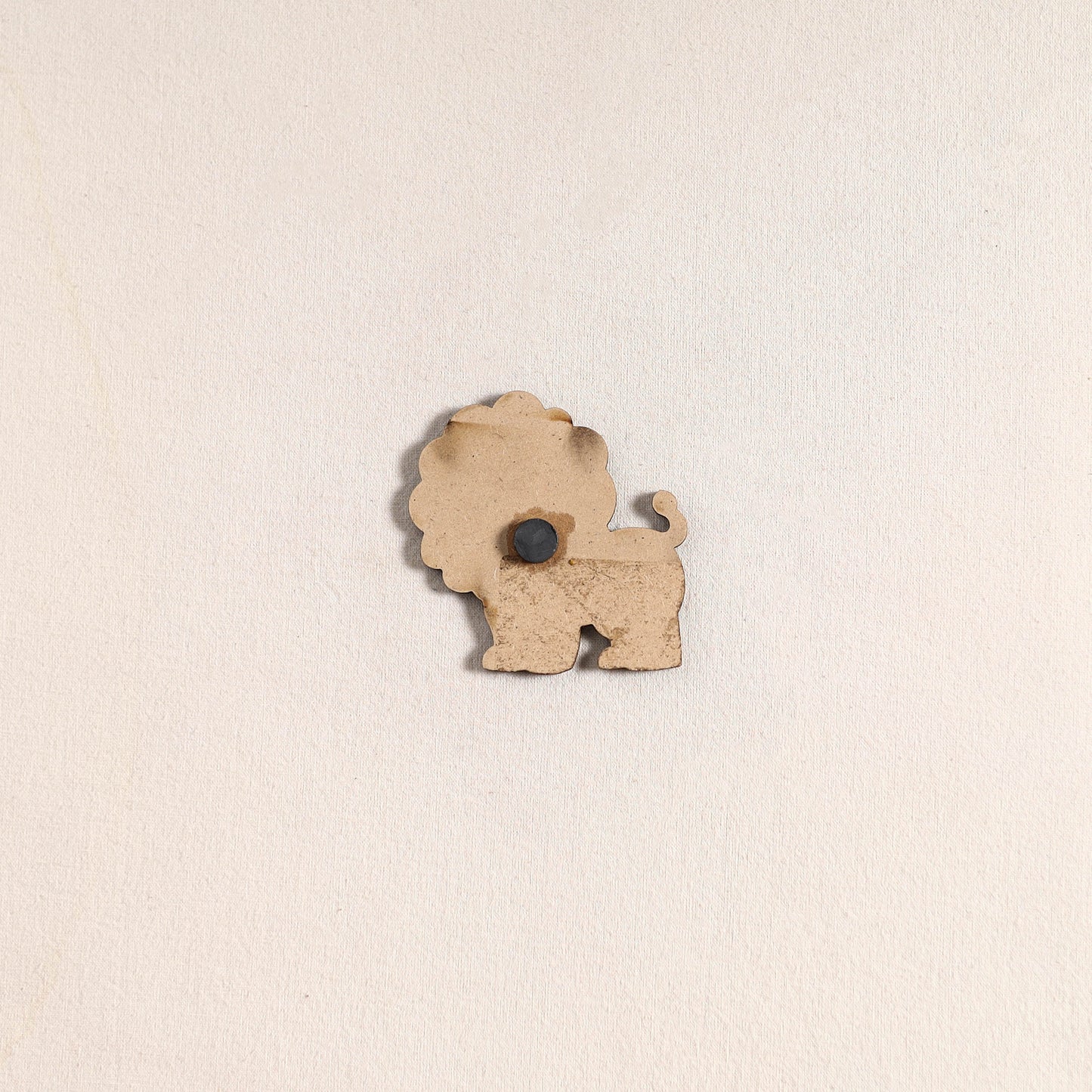 Lion Handpainted Fridge Magnet 51
