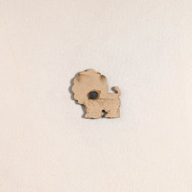 Lion Handpainted Fridge Magnet 51