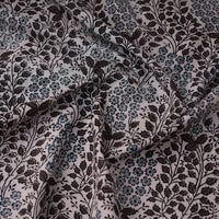 Brown - Natural Dyed Cotton Bagh Print Fabric 03