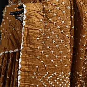 Kutch Bandhani Tie-Dye Cotton Saree 40