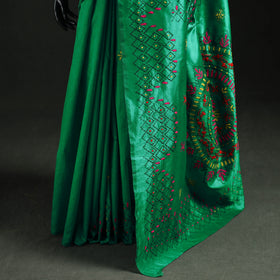Hand Embroidered Silk Saree 63