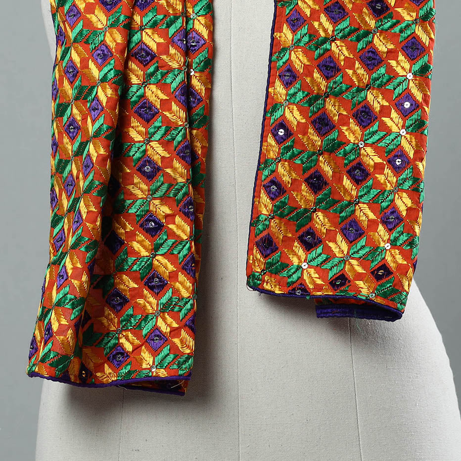 phulkari stole