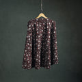 Bagru Hand Block Print Natural Dyed Cotton Wrap Around Skirt 15