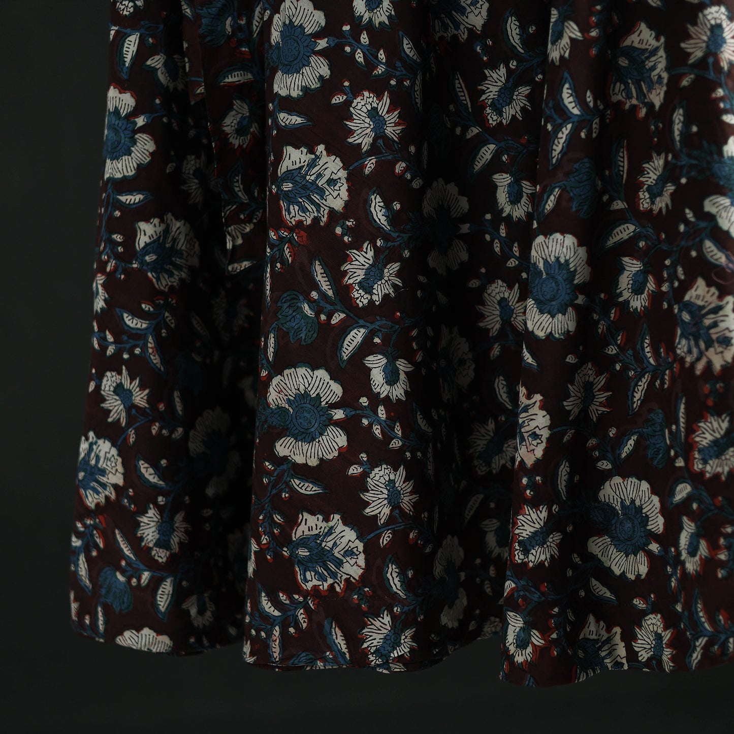Bagru Hand Block Print Cotton Wrap Around Skirt 12
