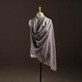 Kutch Bhujodi Handwoven Merino Wool Dhabla Shawl 35