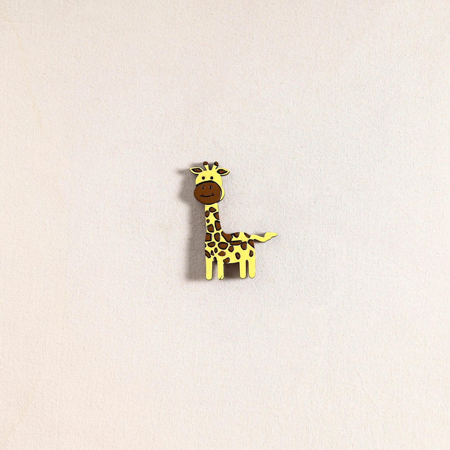 Giraffe Handpainted Fridge Magnet 53