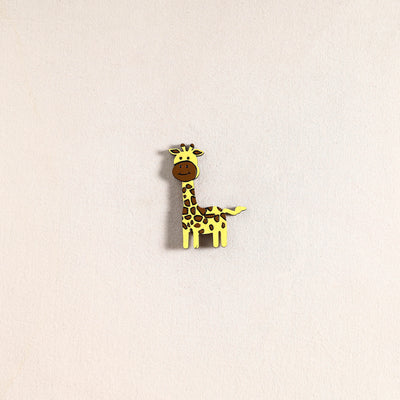 Giraffe Handpainted Fridge Magnet 53