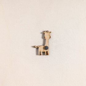 Giraffe Handpainted Fridge Magnet 53