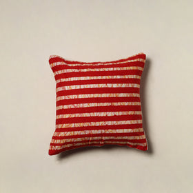 Hand Block Batik Print Cushion Cover (16 x 16 in) 43