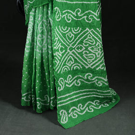 Kutch Bandhani Tie-Dye Cotton Saree 19