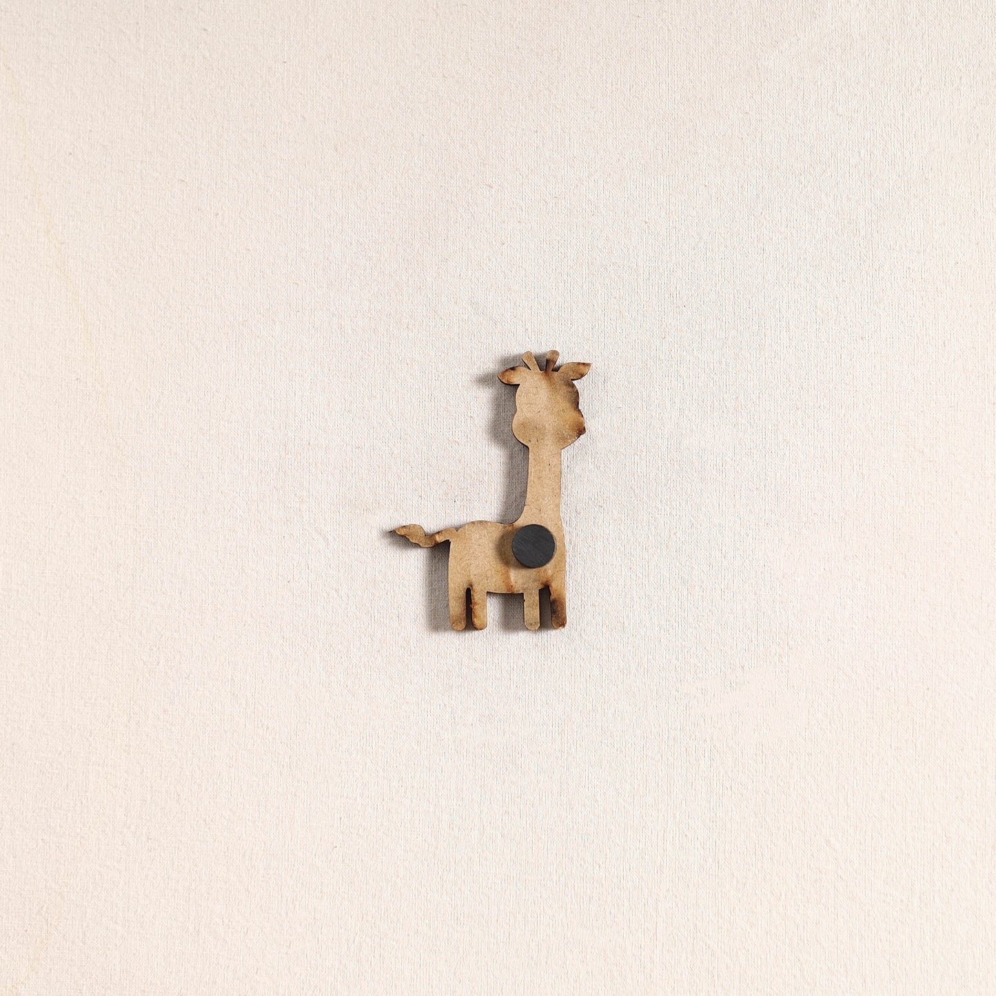 Giraffe Handpainted Fridge Magnet 54