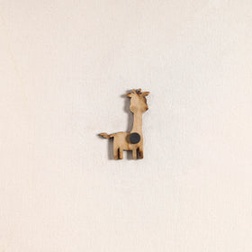 Giraffe Handpainted Fridge Magnet 54