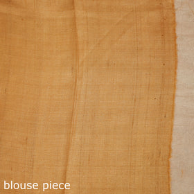 Buy Leheriya Tie-Dye Tussar Silk Handloom Saree Online l iTokri.com