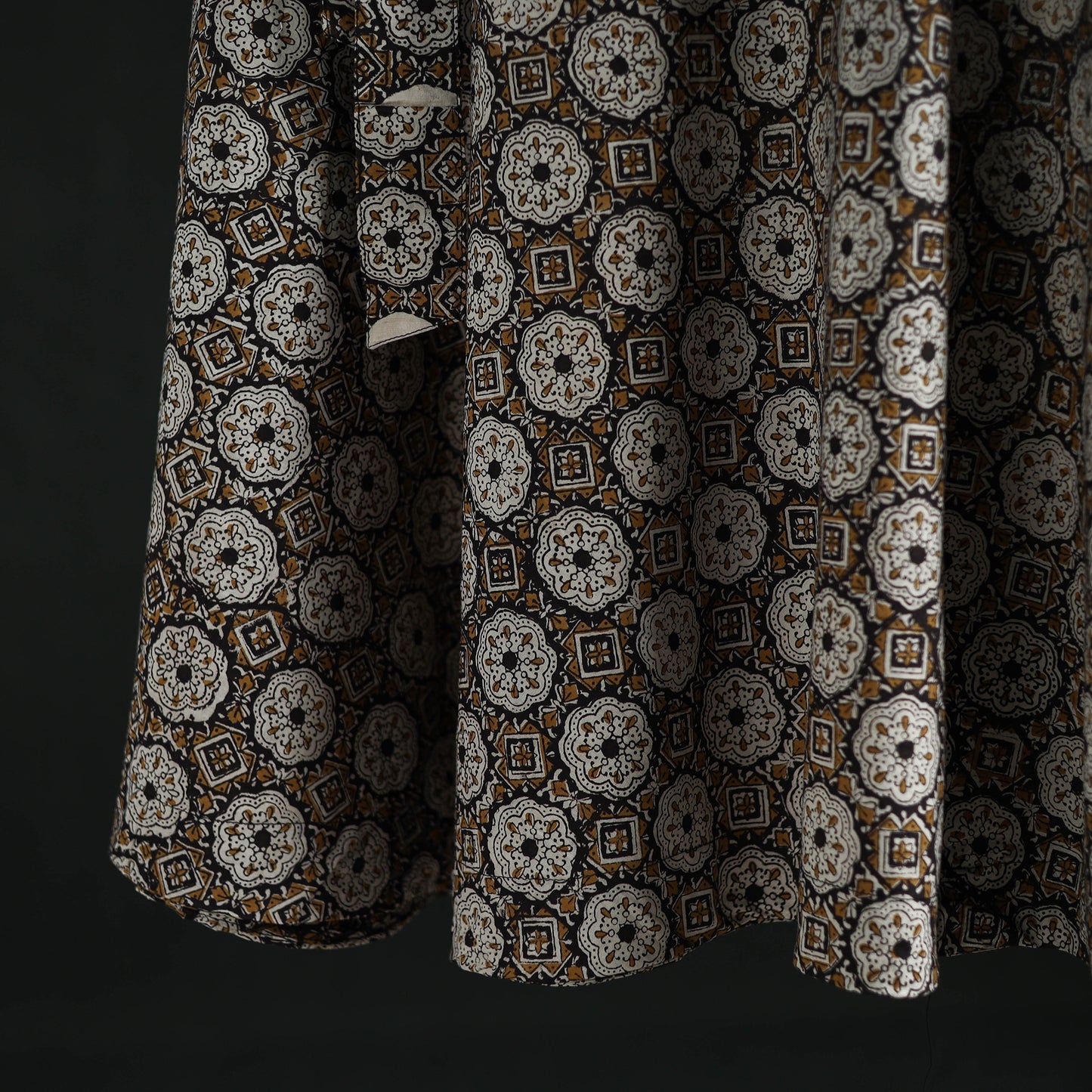 Bagru Hand Block Print Cotton Wrap Around Skirt 13