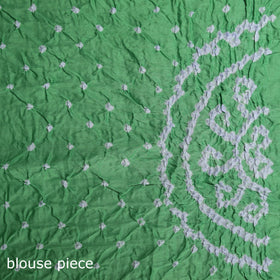 Kutch Bandhani Tie-Dye Cotton Saree 19