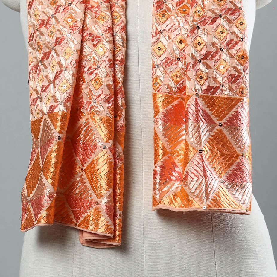 phulkari stole