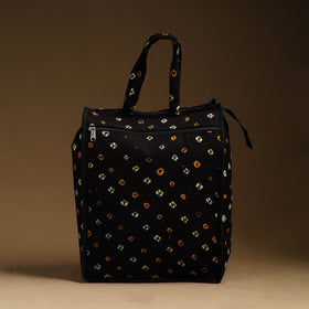 Black Handcrafted Shopping Hand Bags