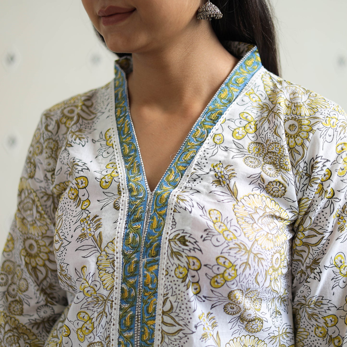 Sanganeri print Kurta