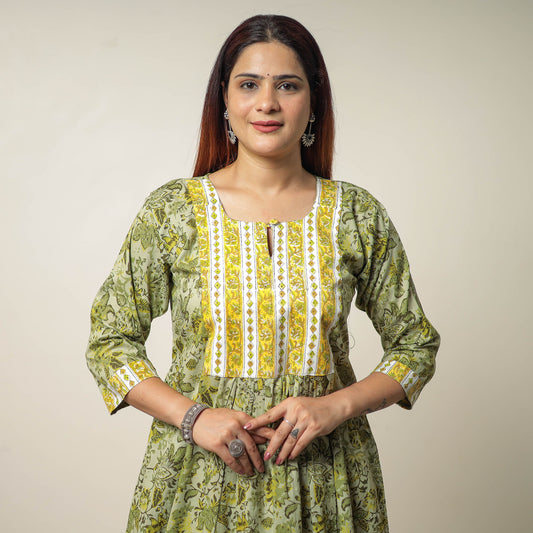 sanganeri printed kurta