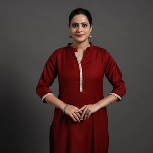 Raahi Plain Merino Woolen Kurta