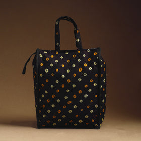 Black Handcrafted Shopping Hand Bags