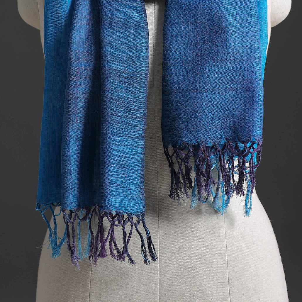 Kumaun Handwoven Merino Wool x Cotton Stole 196