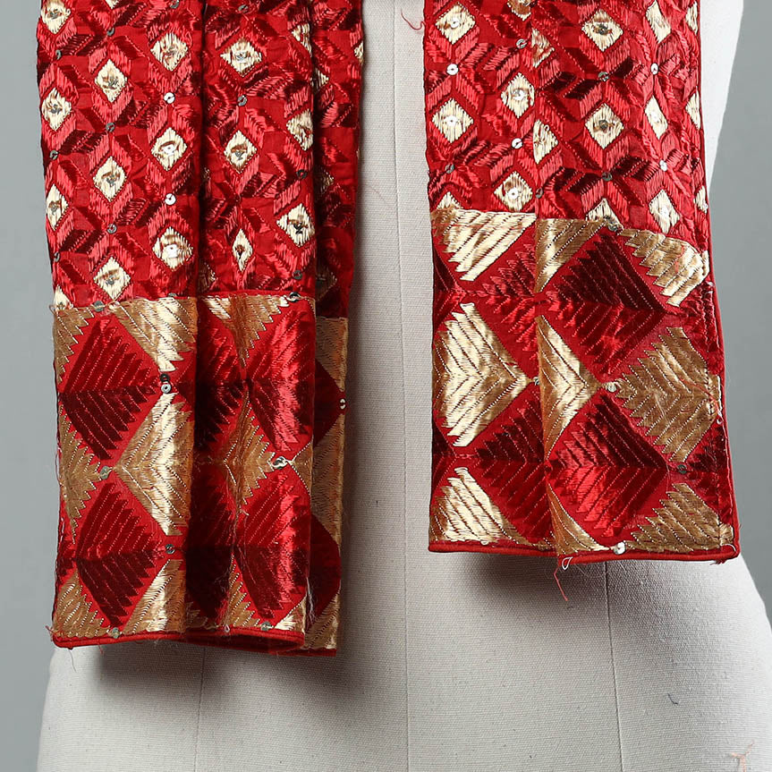 phulkari stole