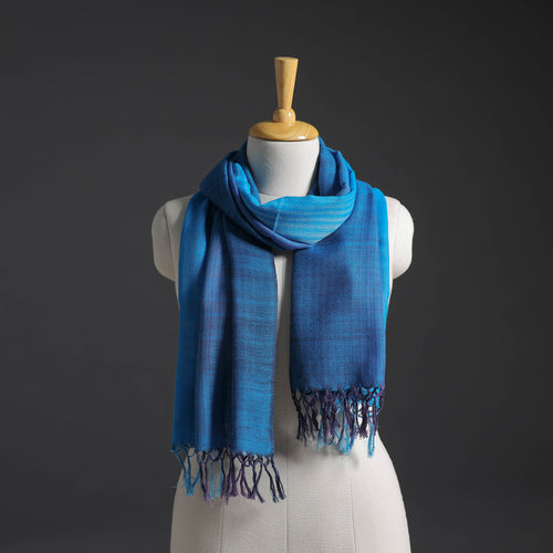 Kumaun Handwoven Merino Wool x Cotton Stole 196