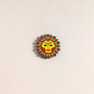 Surya Dev Handpainted Fridge Magnet 56